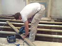 Andy - is one of our carpenters.